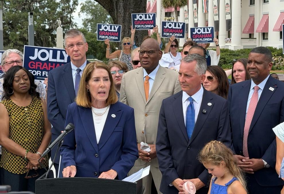Jolly Adds Graham To Expected Democratic Ticket In Governor's Race